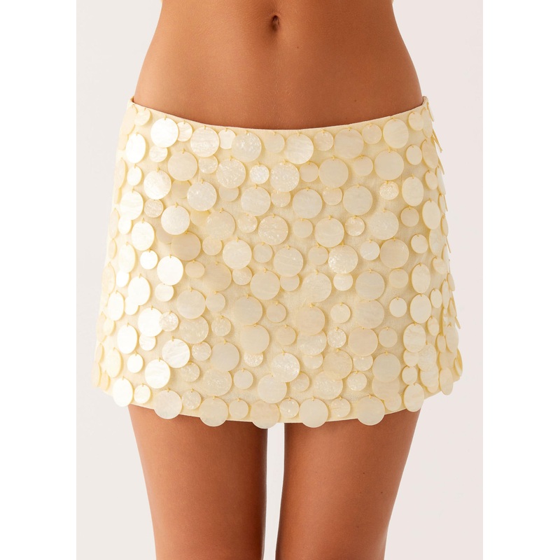 Movie Star Mini Skirt – Yellow