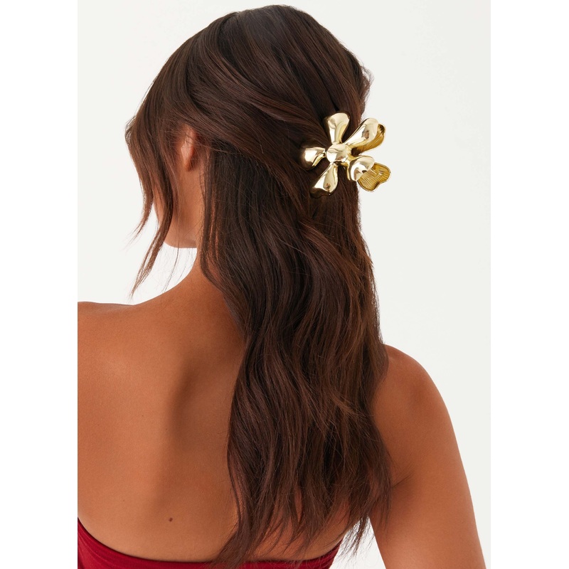 Sicily Claw Clip – Gold