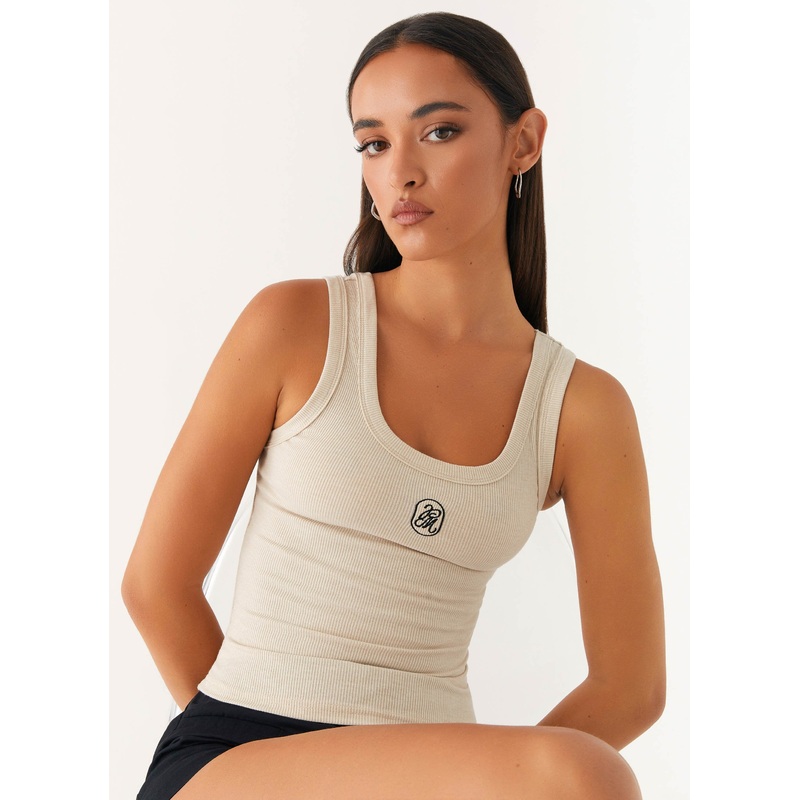 Signature Tank Top – Oatmeal