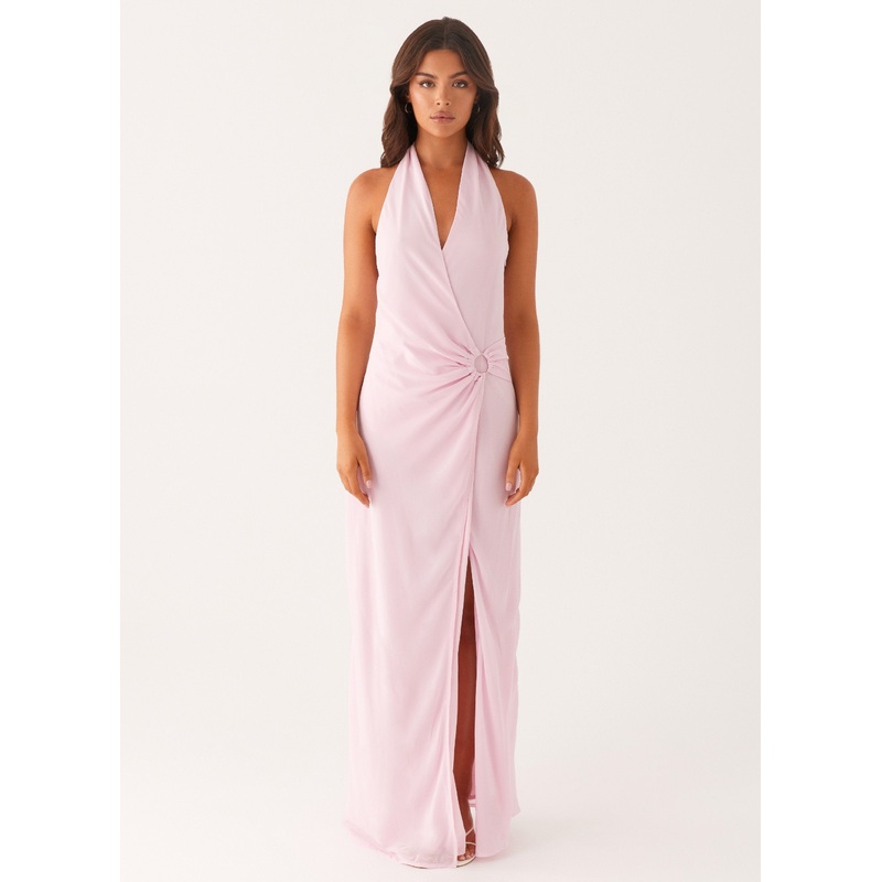 Somebody To You Maxi Dress – Pastel Pink