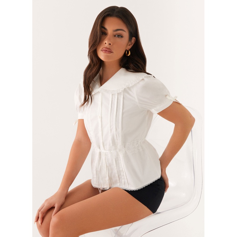 Valerie Blouse – White