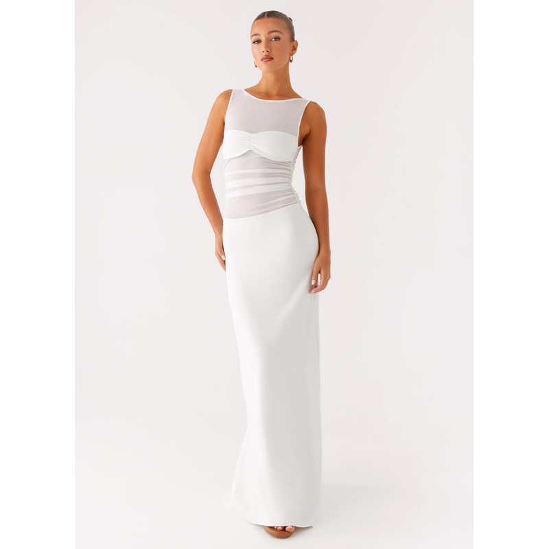 Wesley Maxi Dress – Ivory
