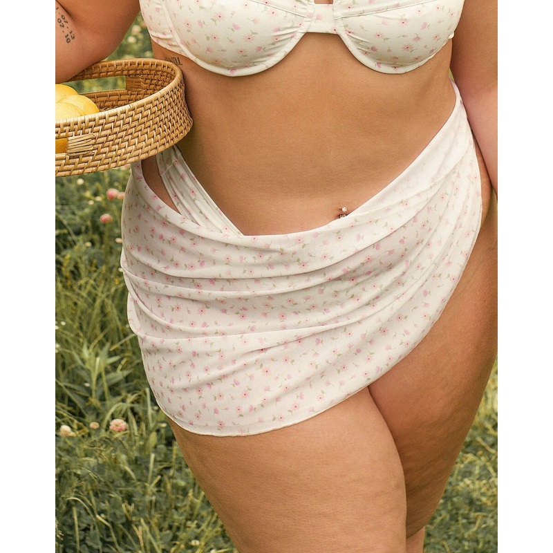 Arya sarong – Floral pink