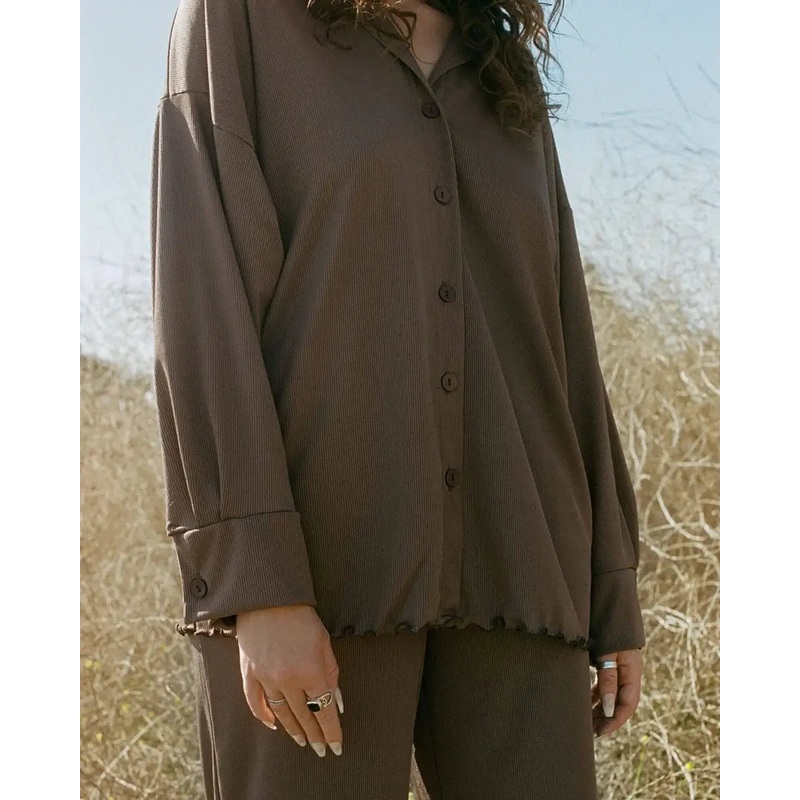 Cloud blouse – Brown