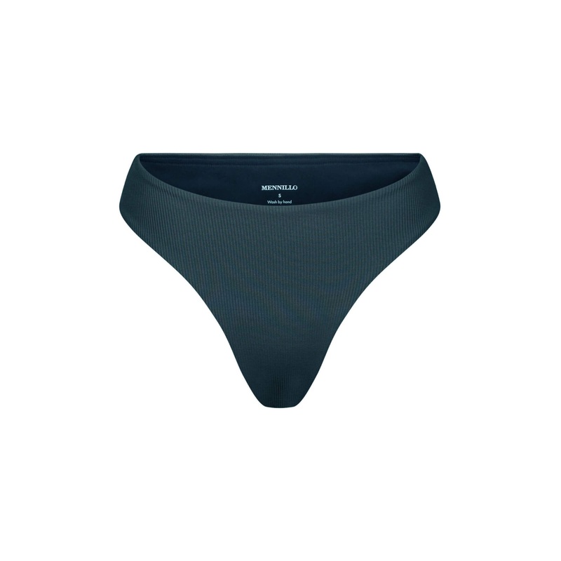 Marina tanga bottom – Green rib