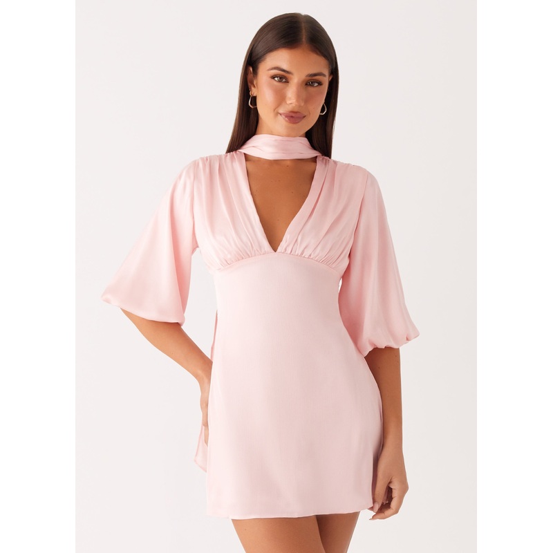 Mary Mini Dress – Pink