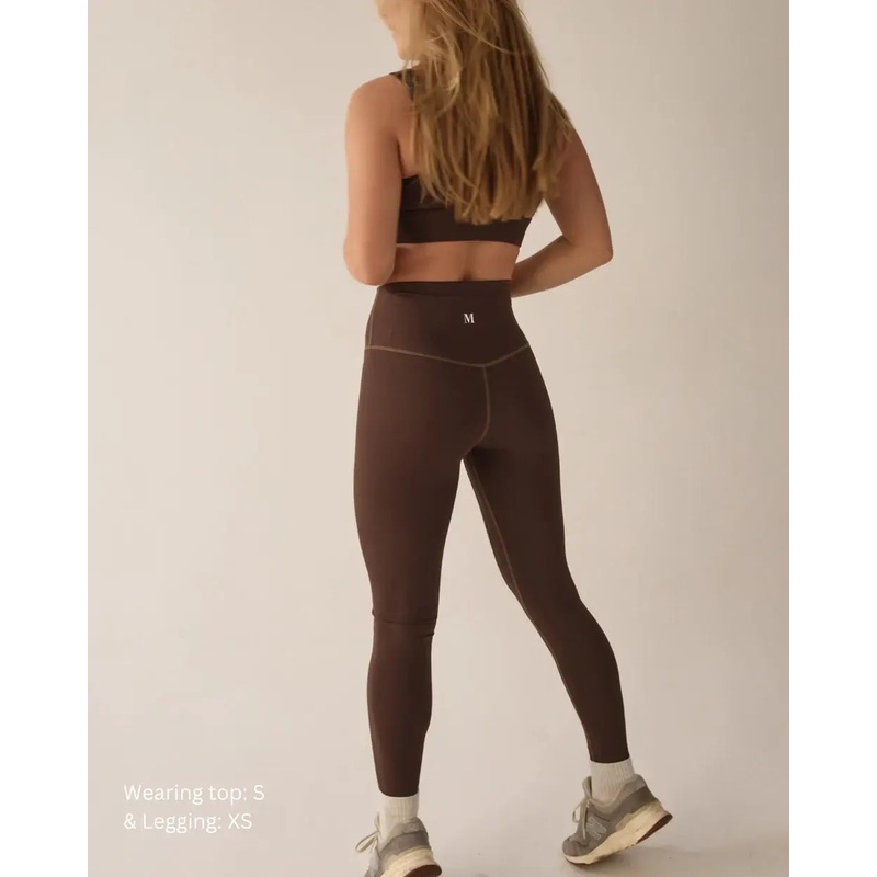 Sculpt high waisted legging – Coffee bean