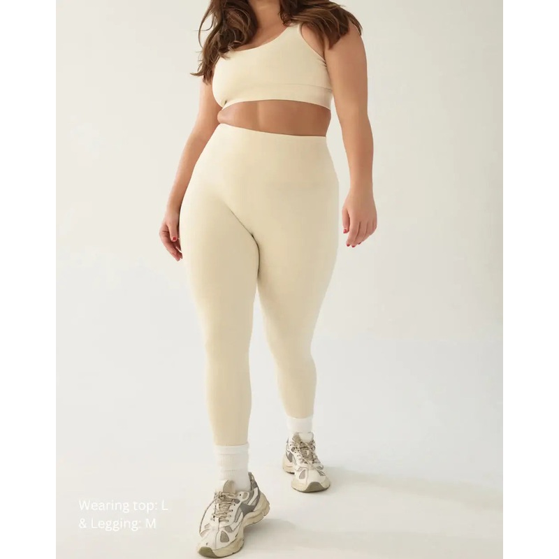 Sculpt high waisted legging – French vanilla