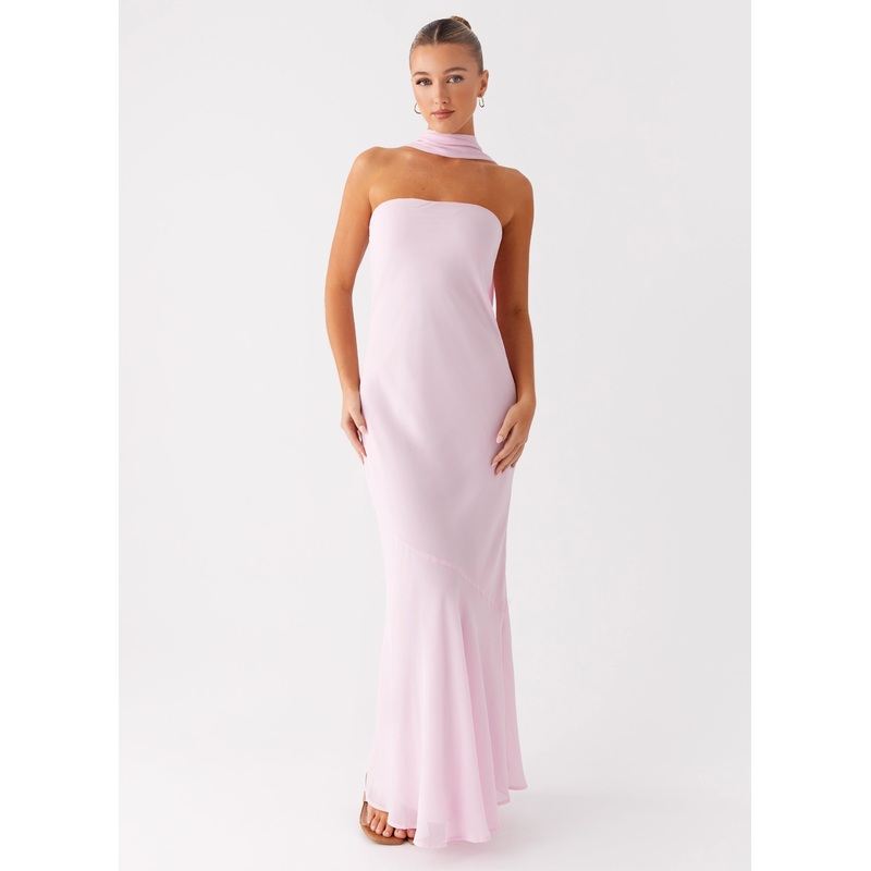 Under The Pagoda Maxi Dress – Pink