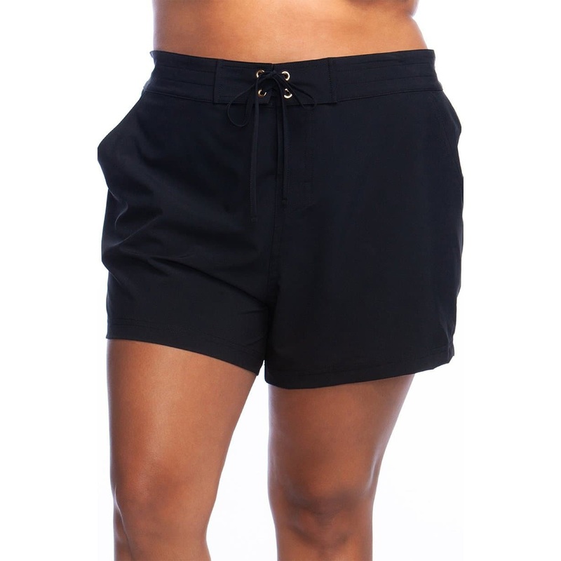 All Aboard 4″ Inseam Board Short – Black – FINAL SALE