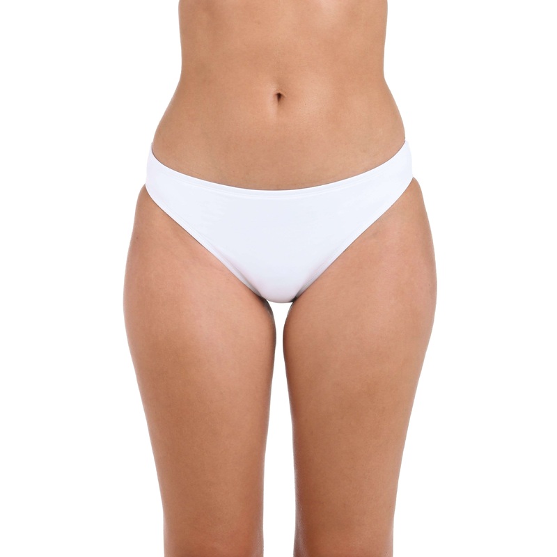 Island Goddess Hipster Bottom – White – FINAL SALE