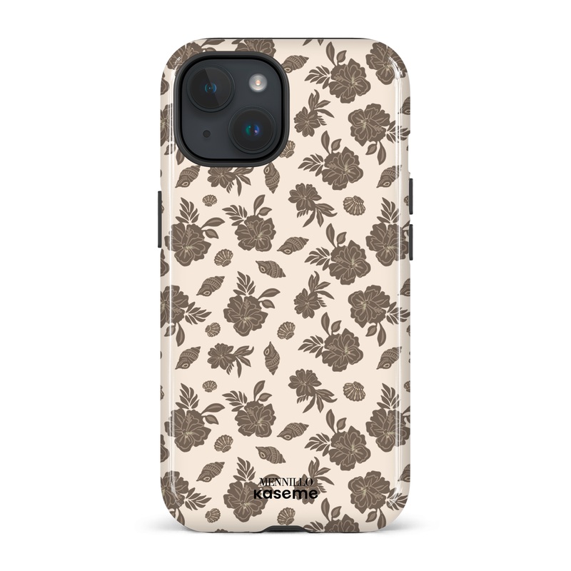 Phone case – Floral brown