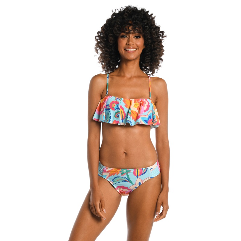 Breezy Beauty Ruffle Bandeau Bra Top (Final Sale)