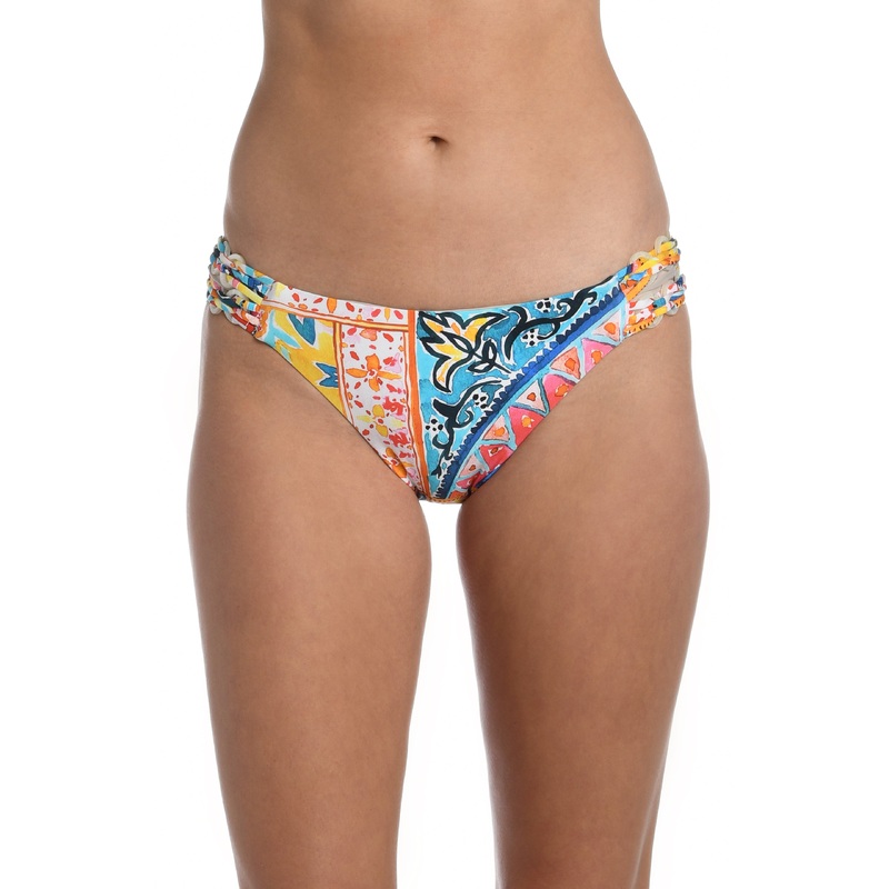 Soleil Side Shirred Hipster Bottom (Final Sale)