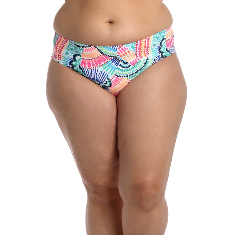 Waves Of Color Mid Waist Bottom (Final Sale)