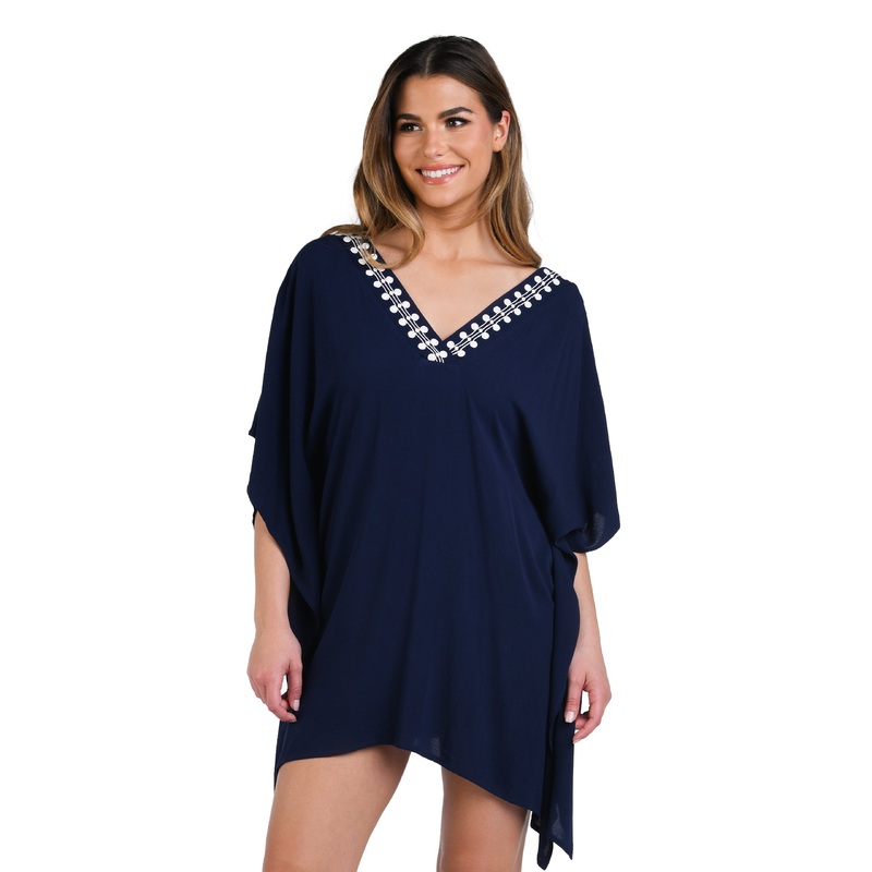 Sea Scallops V-Neck Caftan – FINAL SALE