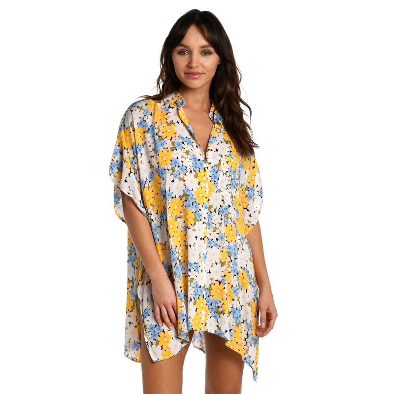 Sunshine 79 Daisy Daze Resort Button Down Shirt (Final Sale)