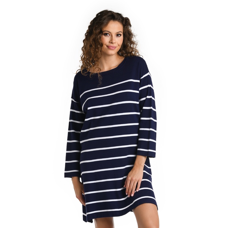 Yacht Club Boat Neck Tunic Cover Up – FINAL SALE