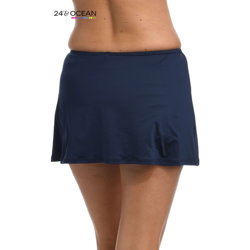 24th & Ocean Solid Skirted Hipster Bottom