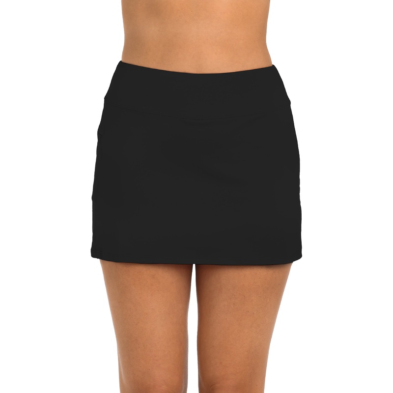 24th & Ocean Solid Swim Skort Bottom