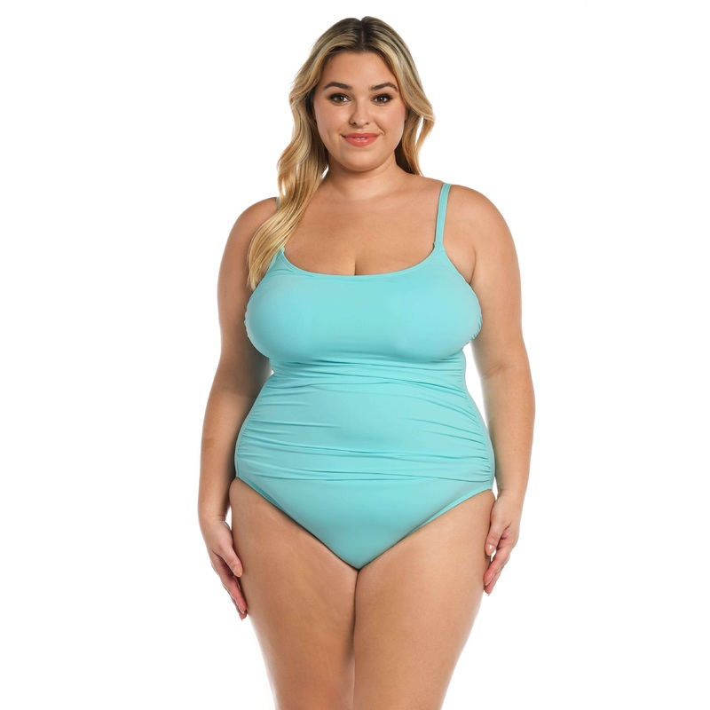 Island Goddess Lingerie One Piece – Ice Blue (Final Sale)