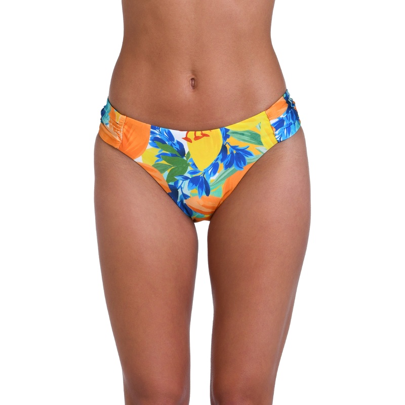 Sunshine 79 Summertime Vibes Side Shirred Hipster Bottom – FINAL SALE