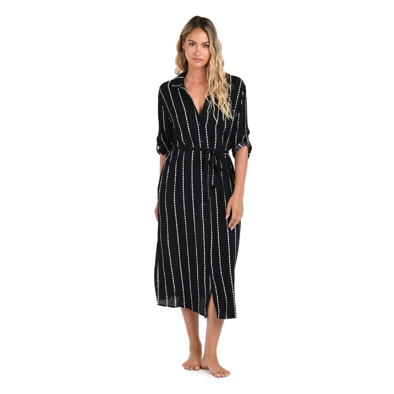 City Lights Button Up Shirt Dress – FINAL SALE