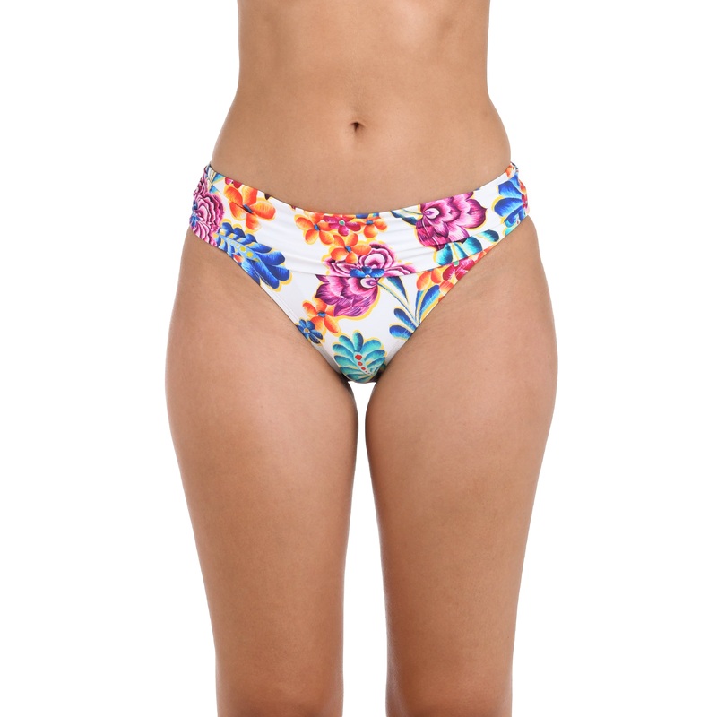 Flor De Paradiso Shirred Band Hipster Bottom – FINAL SALE