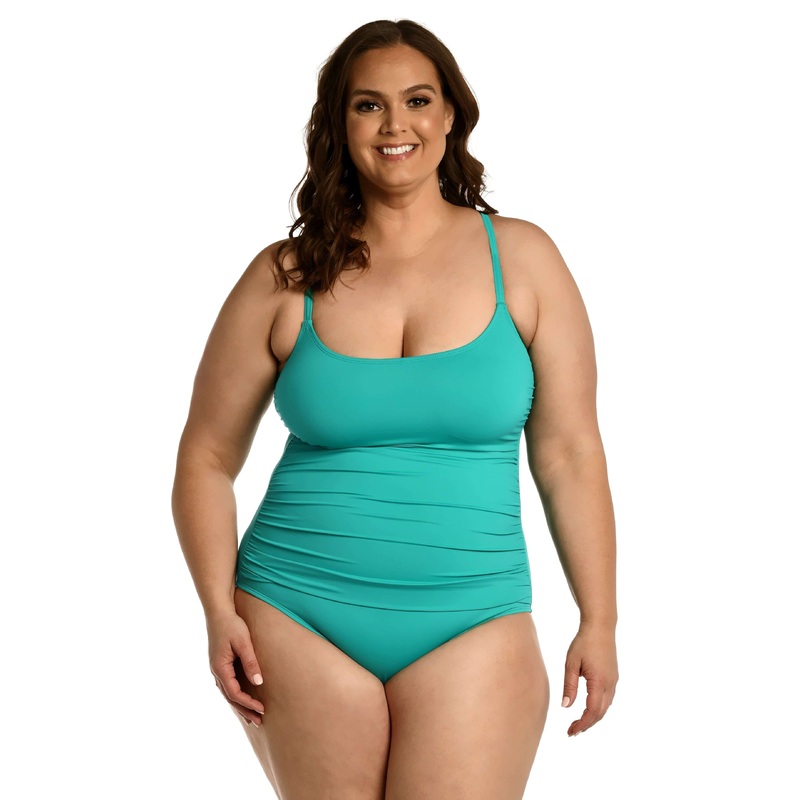 Island Goddess Lingerie One Piece – Emerald – FINAL SALE
