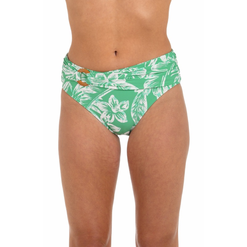 Batiki Balinese Mid-Waist Twist Front Bottom