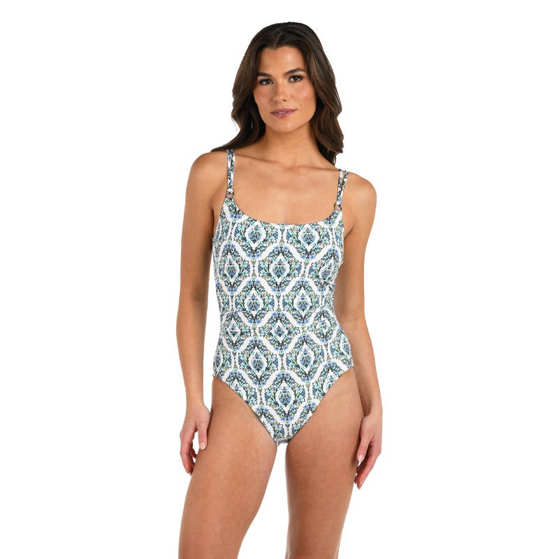 Deja-Blue Diamond Lingerie One Piece