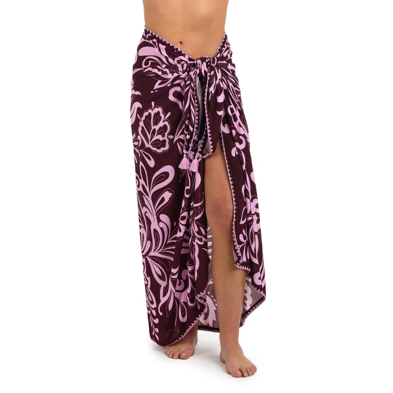 Fiji Flora Pareo Wrap Cover Up