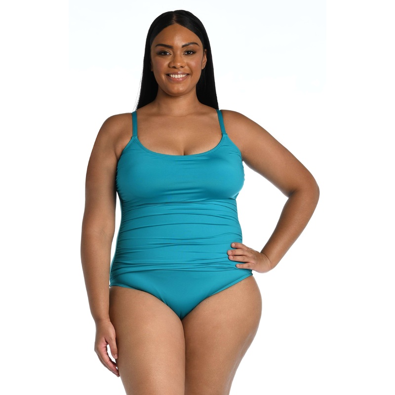 Island Goddess Lingerie One Piece – Turquoise – FINAL SALE