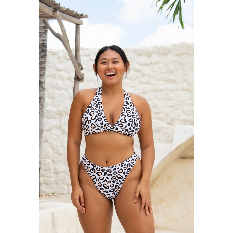 Grace Bikini Bottom – Safari Leopard