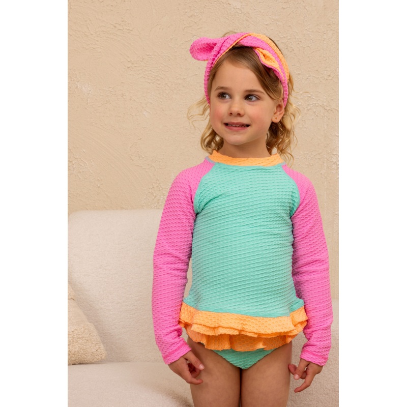 Mini Annie Rashie Set 02 – Iced Aqua