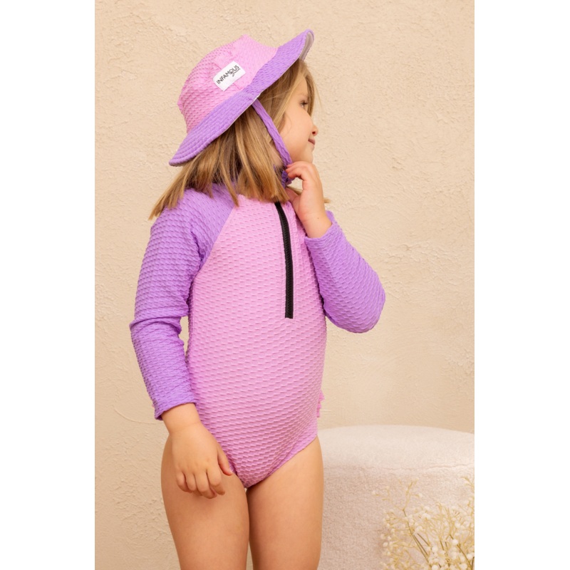 Mini Blake Surfsuit – Lilac Crystal