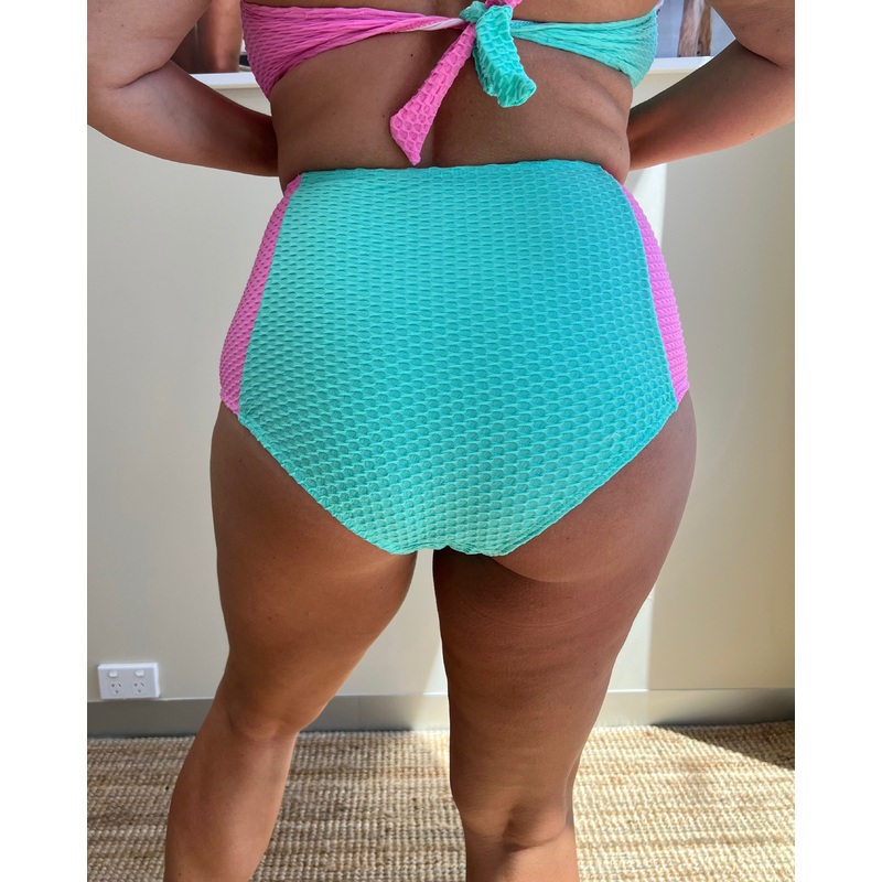 Penelope Bikini Bottom – Iced Aqua