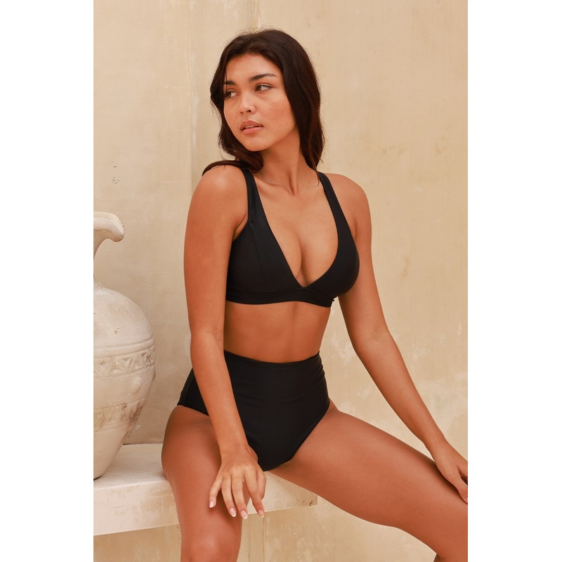 Sadie Bikini Bottom – Black on Black