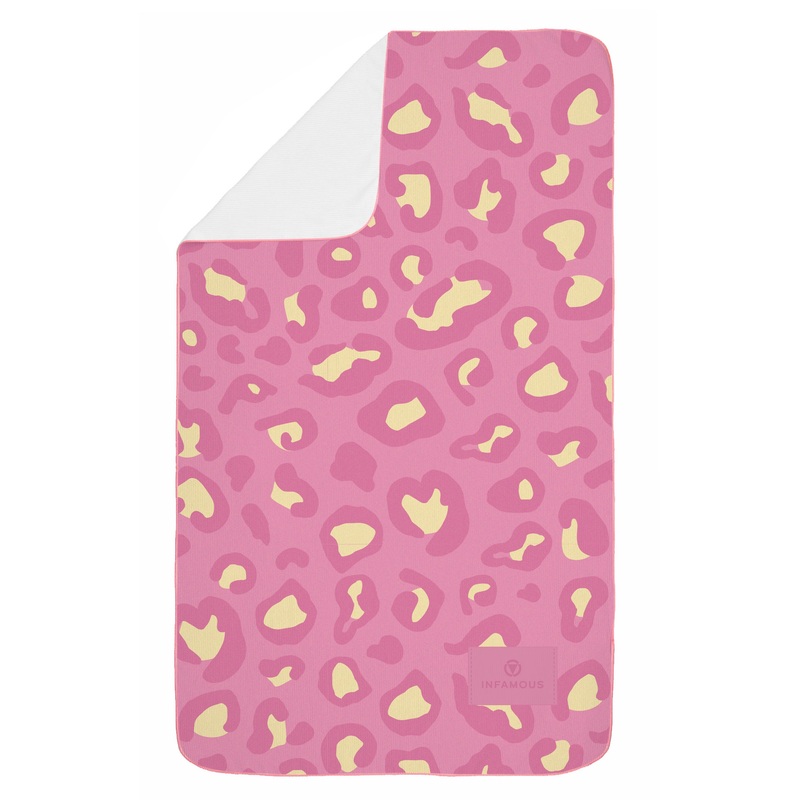 Active Hand Towel – Pink Leopard
