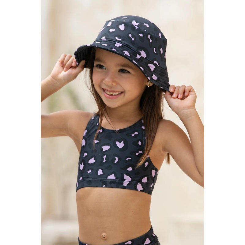 Daisy Swim Hat – Mellow Leopard