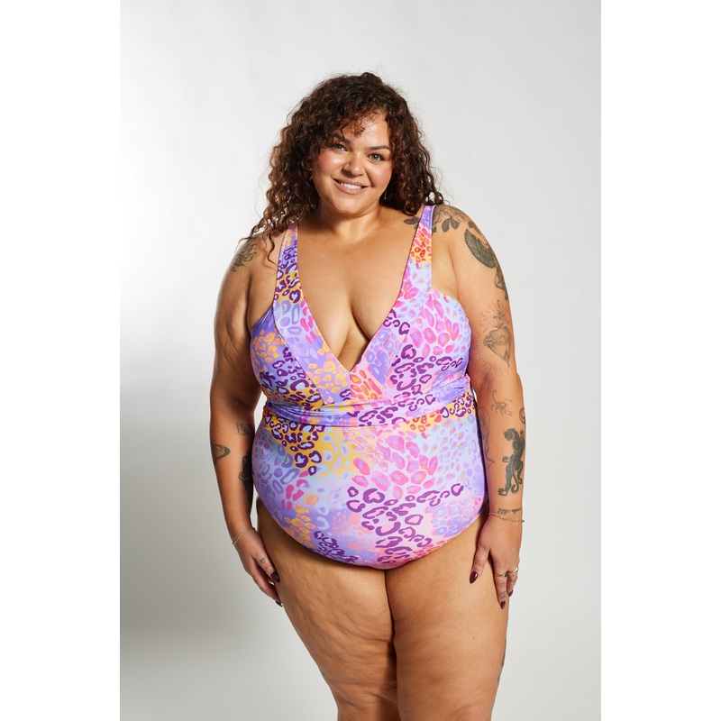 Gwen One Piece Curve – Tangerine
