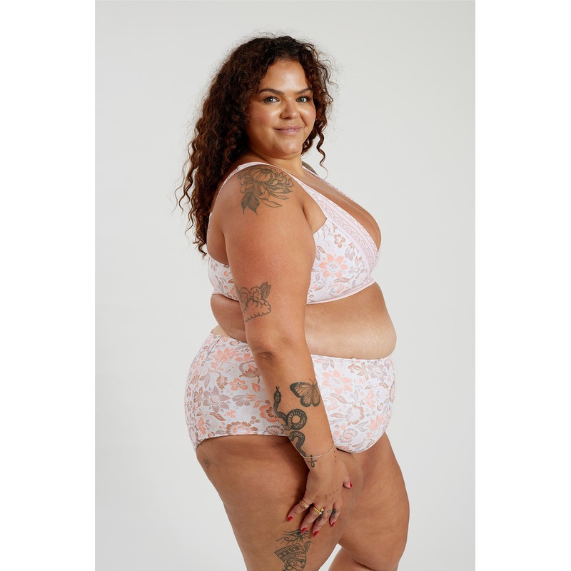 Lola Bikini Top Curve – Desert Bloom