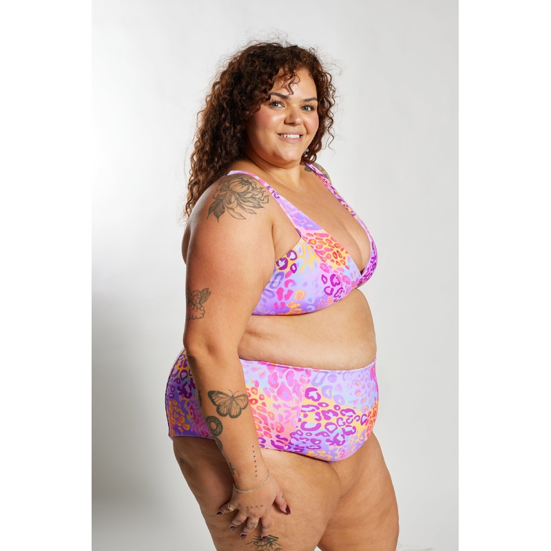 Lola Bikini Top Curve – Tangerine