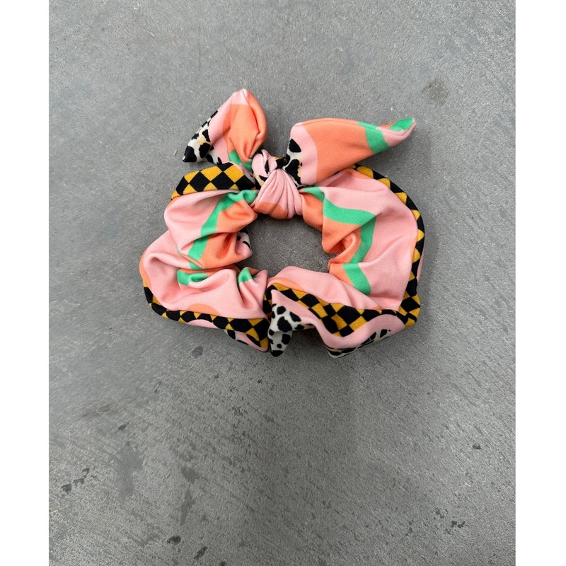 Mini Mimi Scrunchie –  Bubblegum Ripple