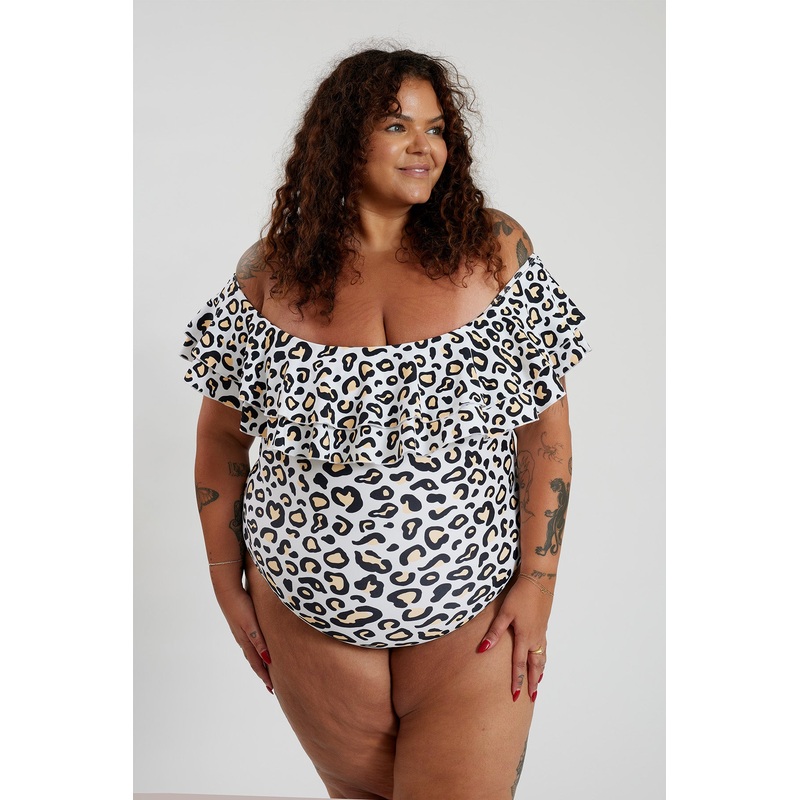 Miranda 02 One Piece Curve – Safari Leopard
