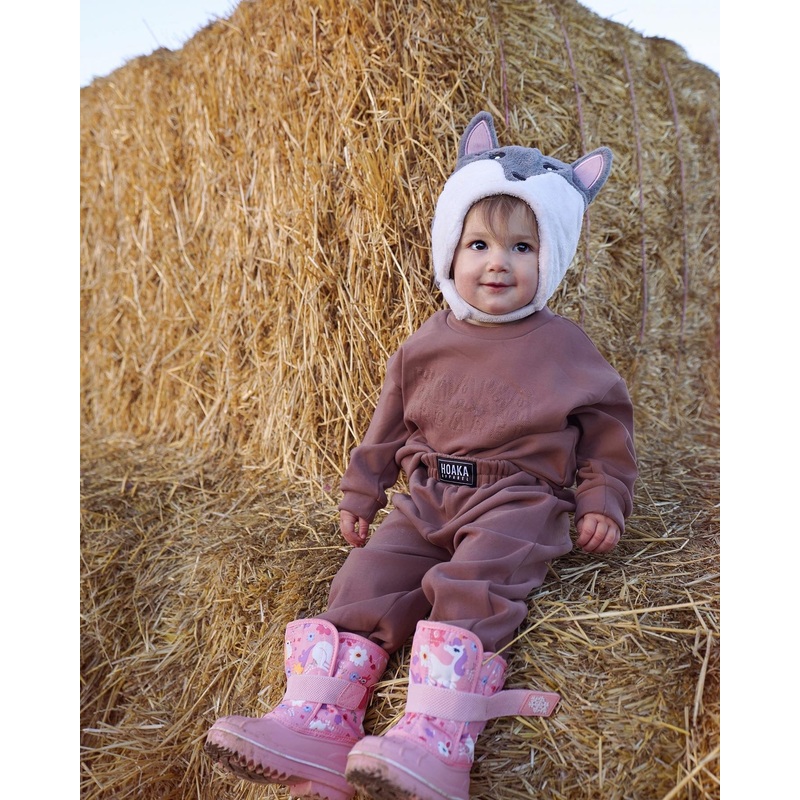 Brown Comfy Joggers For Baby & Kids