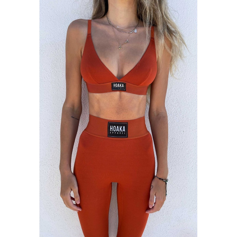 Burnt Orange Triangle Top
