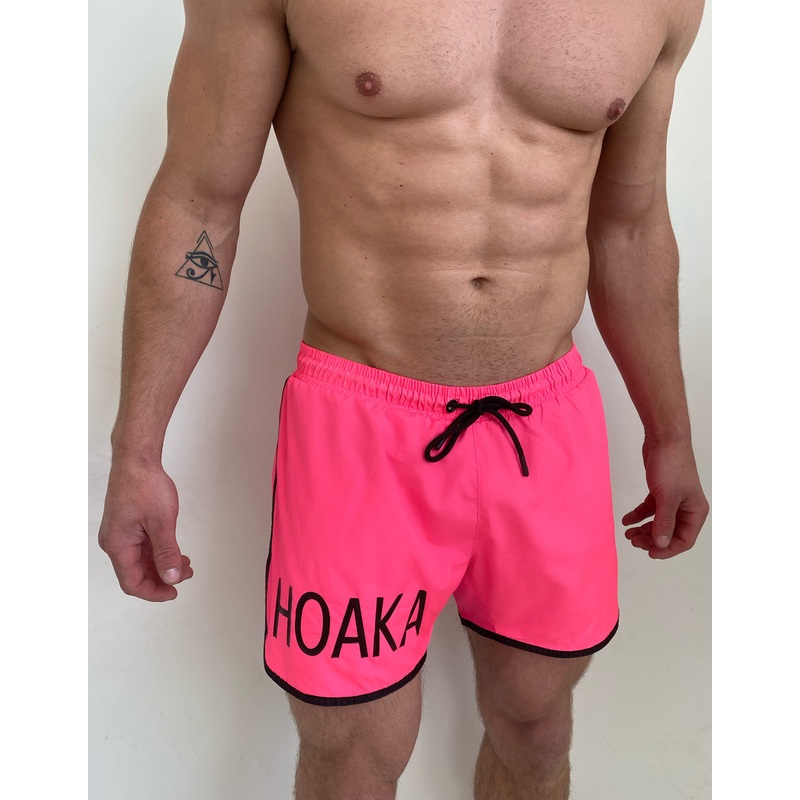 FLAMINGO NEON PINK MEN’S ECOHOAKA – Final Sale
