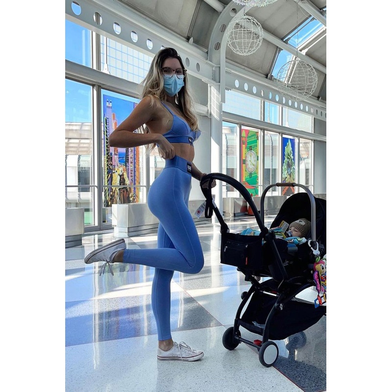 Shady Blue Leggings