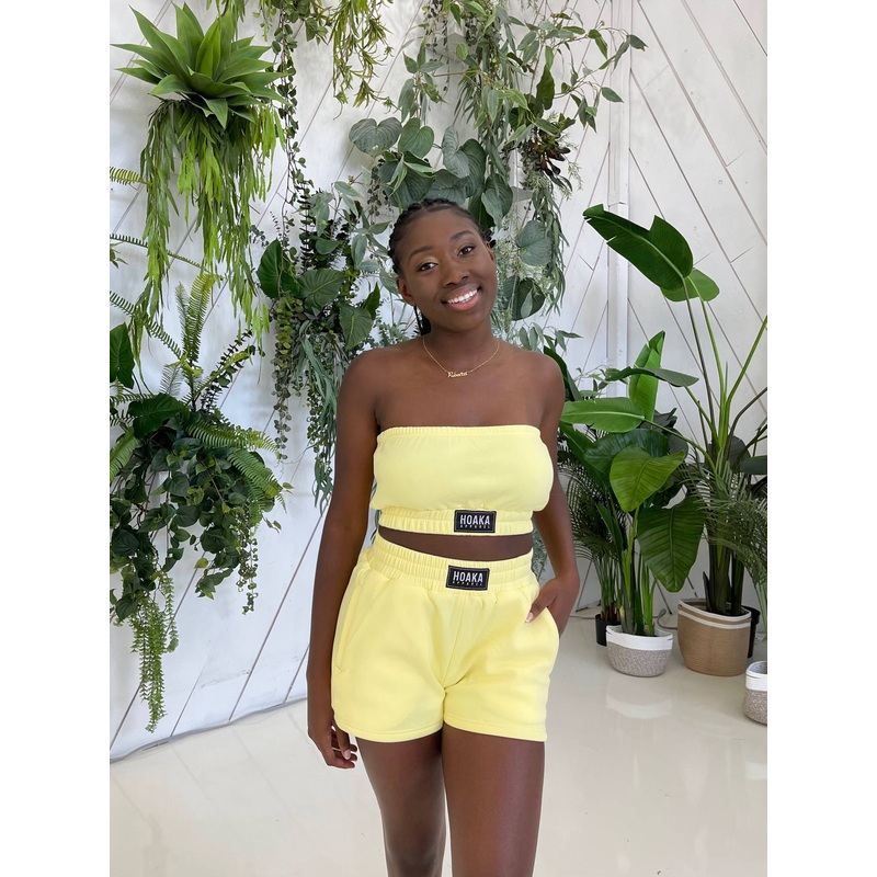 Yellow Comfy Shorts – Final Sale